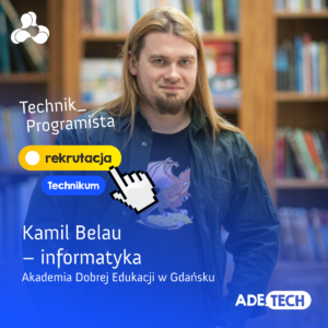 Kamil Belau - nauczyciel informatyki